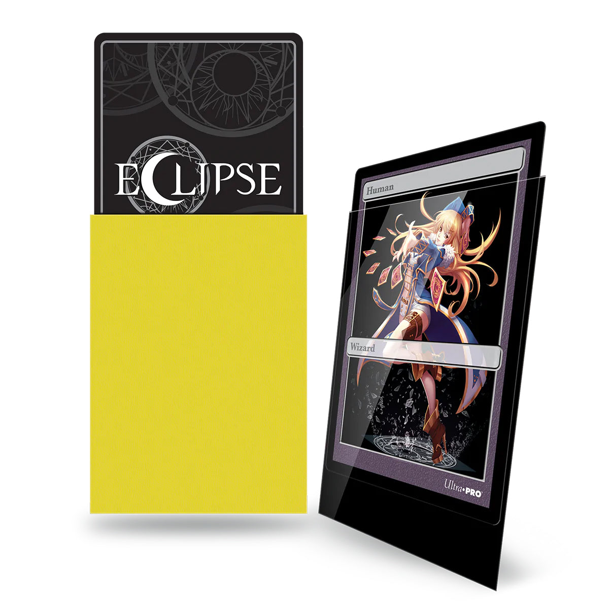 Yu-Gi-Oh! Eclipse Card Sleeves Lemon Yellow Gloss