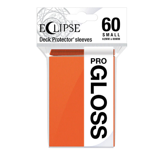 Ultra Pro Eclipse PRO Gloss Orange Small Deck Protectors Pack of 60