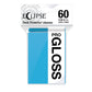 Ultra Pro Eclipse PRO Gloss Light Blue Small Deck Protectors Pack of 60
