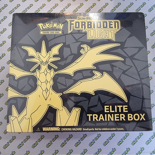 Pokemon Forbidden Light Elite Trainer Box - DAMAGED BOX