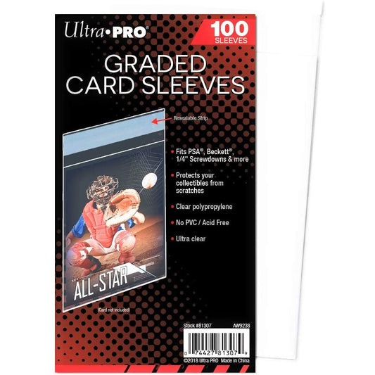 Ultra Pro Graded Card Sleeves Pack of 100