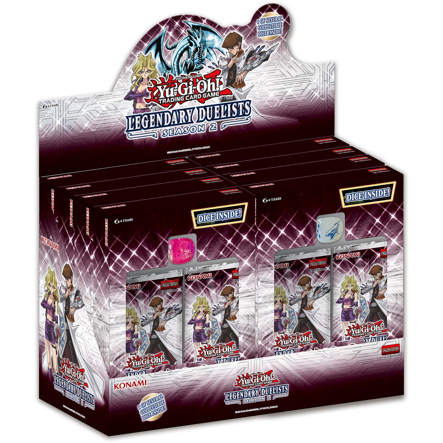 YuGiOh Legendary Duelists Season 2 Display Box 1st edition