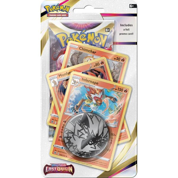Pokemon Lost Origin Infernape Premium Checklane Blister Pack