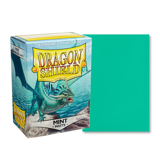 Dragon Shield Matte Standard Size Sleeves Mint (100) Bayaga