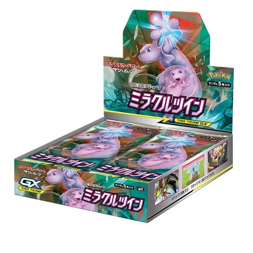 Japanese Pokemon Miracle Twins Booster Box SM11