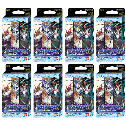 Digimon Premium Pack 1 PP01 Case English