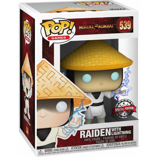 Mortal Kombat Funko Pop Raiden with Lightning 539