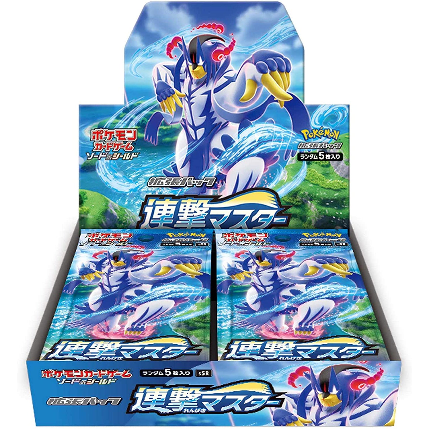 Japanese Pokemon Rapid Strike Master Booster Box S5R