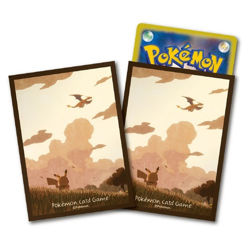 Pokemon Center Japan Card Sleeves Pikachu and Sky