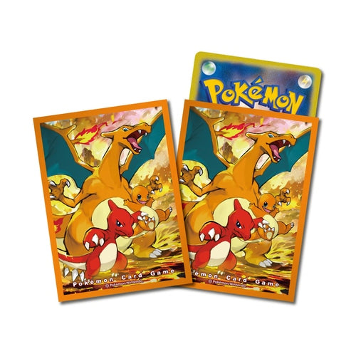 Pokemon Center Japan Card Sleeves Charizard Evolution
