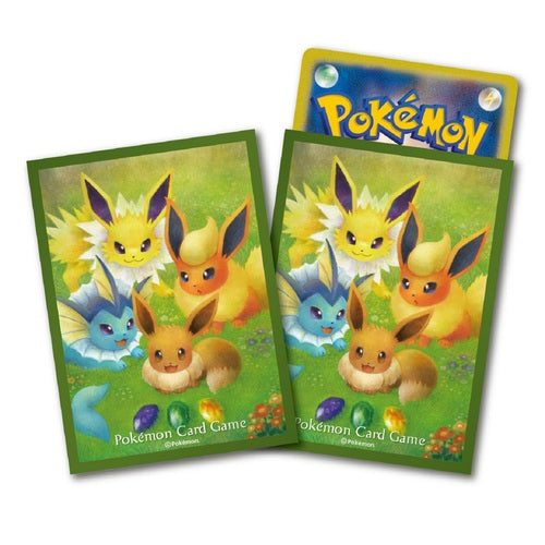 Pokemon Center Japan Card Sleeves Eevee and Eeveelution