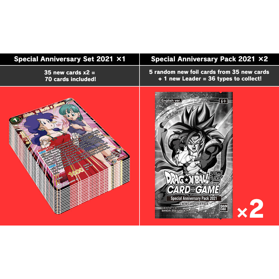 Dragon Ball Anniversary Pack 2021