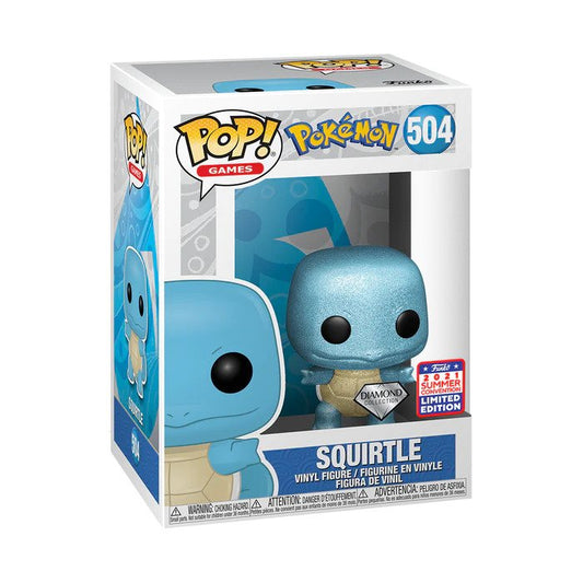 Pokemon Funko Pop Squirtle 504 Summer Convention 2021 Sticker