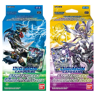 Digimon Decks ST9 and ST10 English