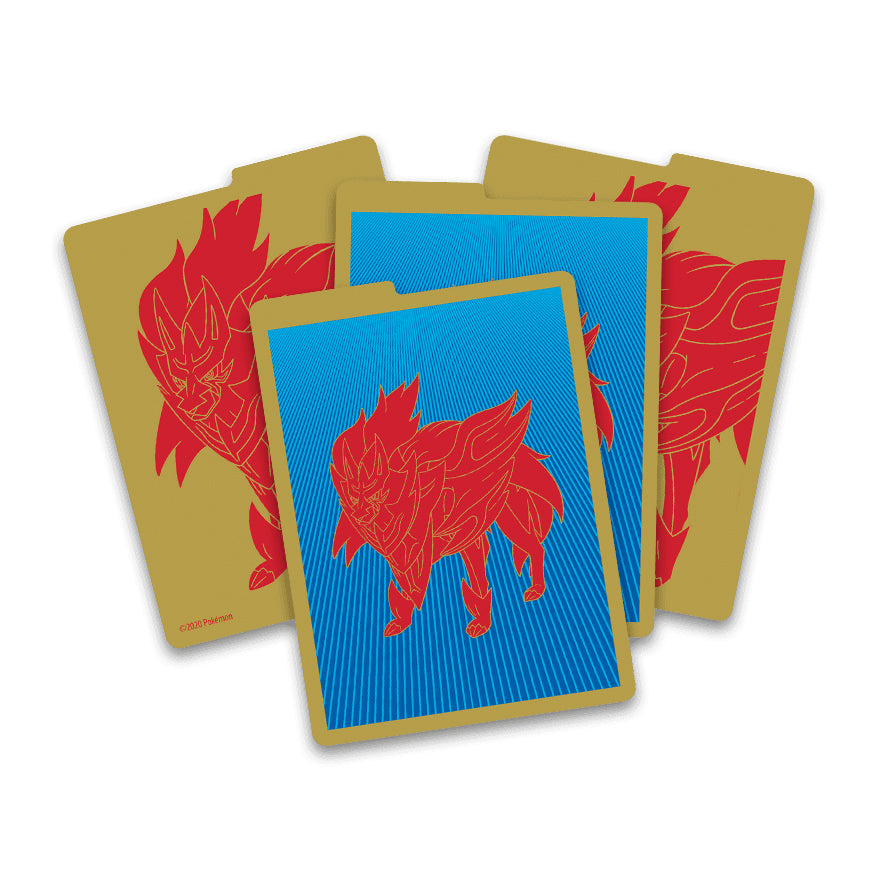 Pokemon SWSH Zamazenta ETB Cardboard Dividers