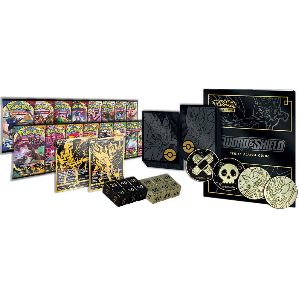 Pokemon SWSH UPC Zacian and Zamazenta Contents