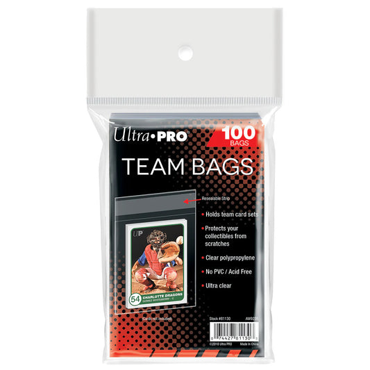 Ultra Pro Team Bags Pack of 100