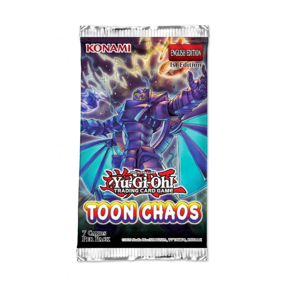 YGO Toon Chaos pack of 7 cards