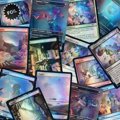 MTG Secret Lair Transformers Foil Bundle