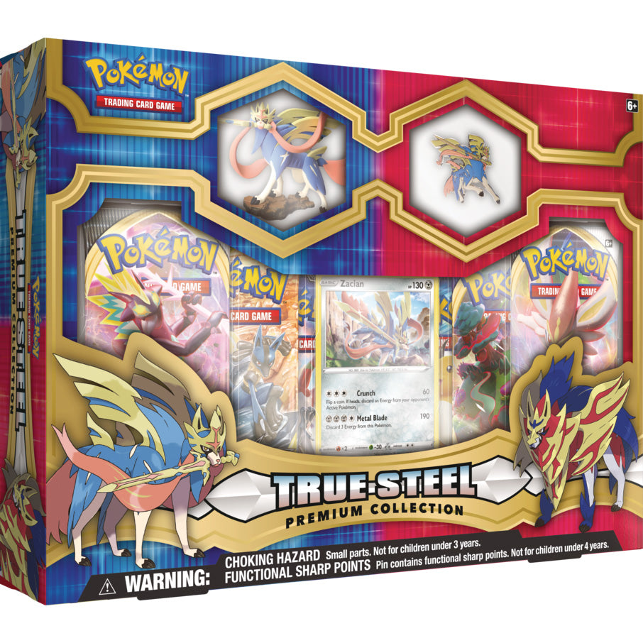 Pokemon Zacian True Steel Premium Collection Box