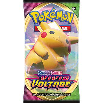 SWSH4 Booster Pack Pikachu VMAX art